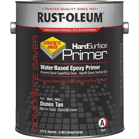Rust-Oleum Primer, Primers & Basecoats, 1 gal, Kit, Dunes Tan, Flat 353860